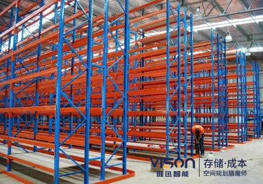 橫梁式托盤(pán)貨架一組要多少背檔桿？
